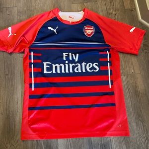 Fly Emirates Arsenal Puma soccer jersey
